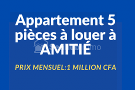 Appartement 5 pièces à louer à Amitié