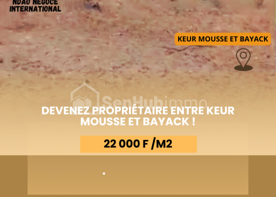 Vente de terrain