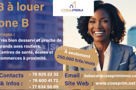 F3 à louer à la Zone B