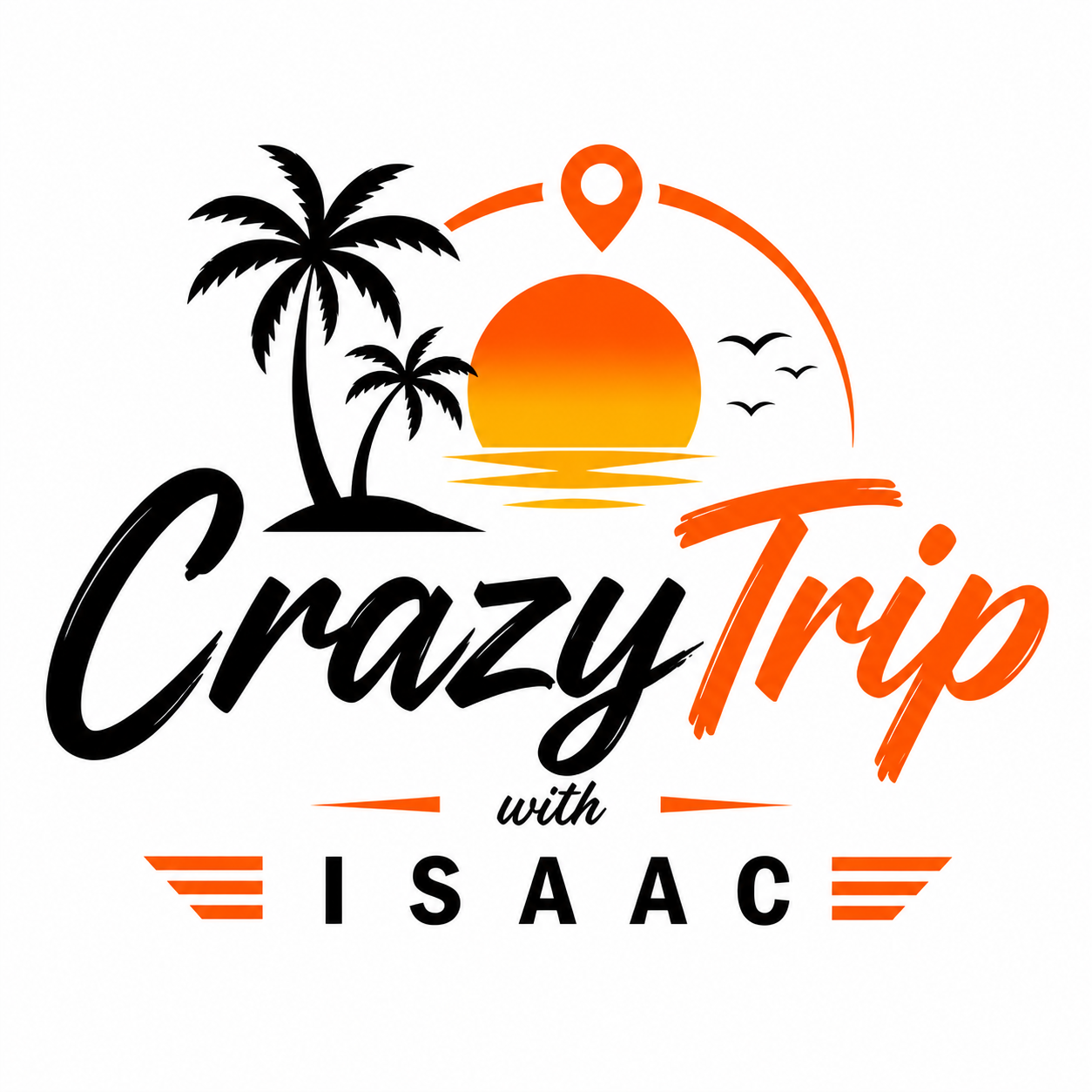 Logo Crazy Trip with Isaac - SenHubImmo.com